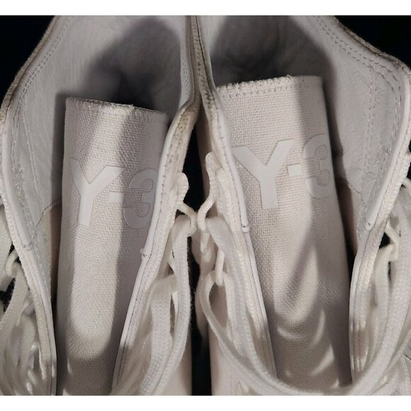 Adidas Y-3 Yuben Mid Sneaker Size 45 1/3 US 11 Mens White EF2654 $269 - Picture 3 of 12